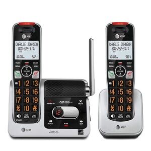 AT&T BL102-2 DECT 6.0 2-Handset Cordless Phone